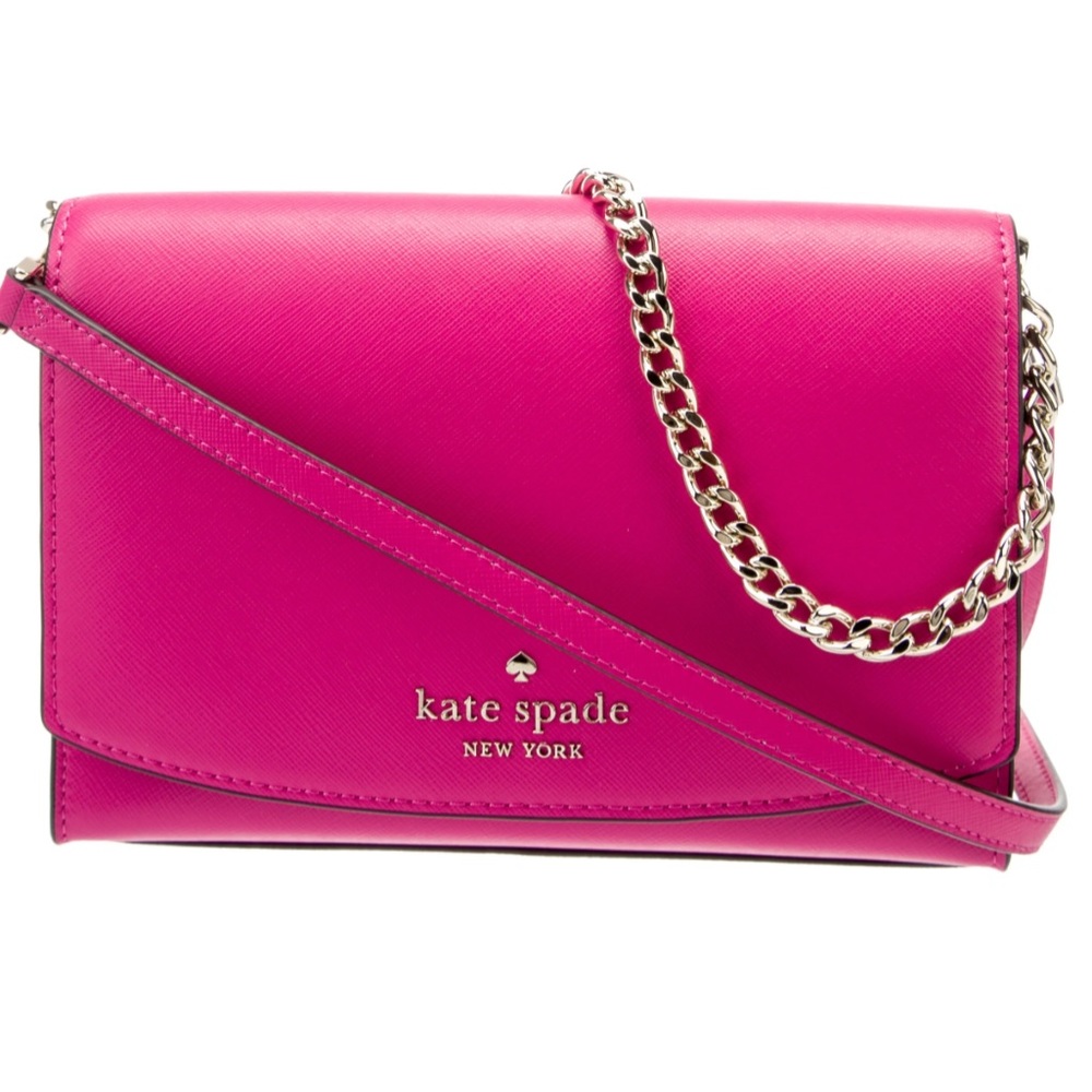 Kate Spade Carson Ruby Pink Convertible Crossbody